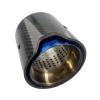 1 Pcs Inlet 60mm/63mm/67mm/70mm Out 93mm Length 90mm Carbon Fiber Exhaust Tips M Muffler Tip Compatible with BMW M2 M3 M4(IN60-OUT 93mm) view 3