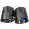 1 Pcs Inlet 60mm/63mm/67mm/70mm Out 93mm Length 90mm Carbon Fiber Exhaust Tips M Muffler Tip Compatible with BMW M2 M3 M4(IN60-OUT 93mm) view 4