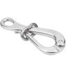 KJAOYU Heavy Duty Rope Connector Snap Hook, 4in Stainless Steel Winch Strap Hook with Quick Release Link Perfect for Marine Boat, Towing, and Luggage Applications Easy to Use and Install view 3
