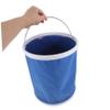 ABOOFAN Collapsible Water Container Portable Folding Bucket with Handle for Camping Fishing Car Washing -Resistant Oxford Cloth Pail for Outdoor Activities view 3