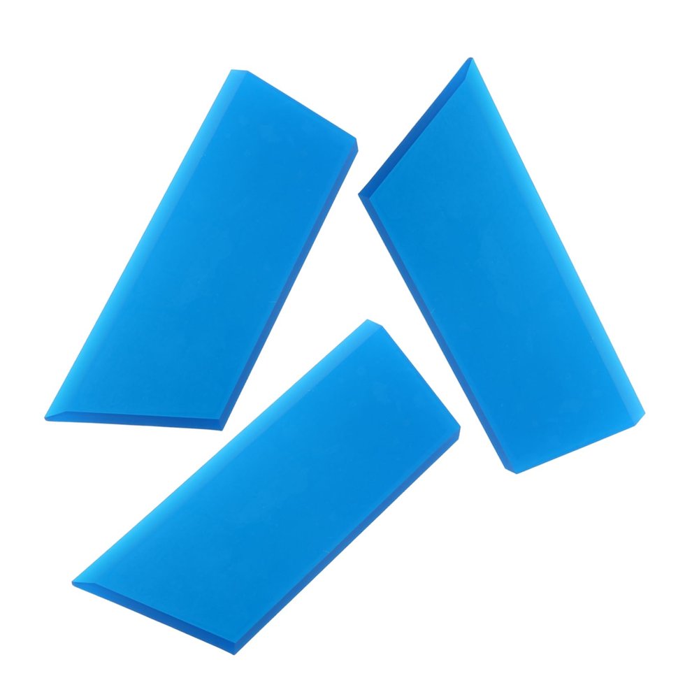 Unomor 3pcs Vinyl Wrap Squeegee Tool for Car Body Panels and Windshield