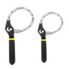Mipcase 2pcs Wrench Wrench Spanner Removal Tool Accessories Disassembly Tool Carbon Steel Black view 1
