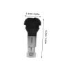 Luxshiny 10pcs Tubeless Tire Valve Stems Metal Valve Stem Kit for Car Truck SUV Airtight Seal Easy Installation view 2