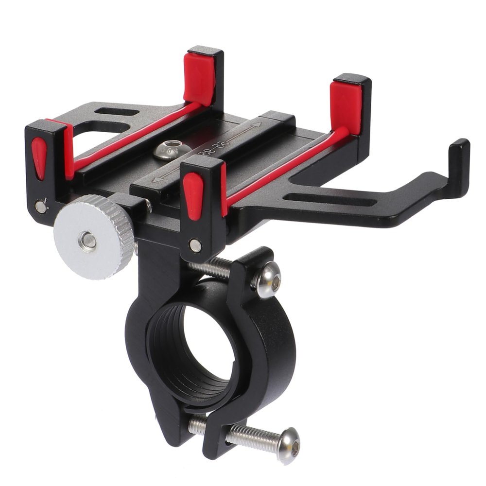 HOLIDYOYO Bike Phone Holder Aluminum Alloy Phone Bracket Portable Stand for Bikes