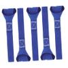 MAGICLULU 5pcs Soft Tie Down Straps for Luggage Motorcycles and Lawn Equipment Heavy Duty Bungee Straps for Secure Transport view 1