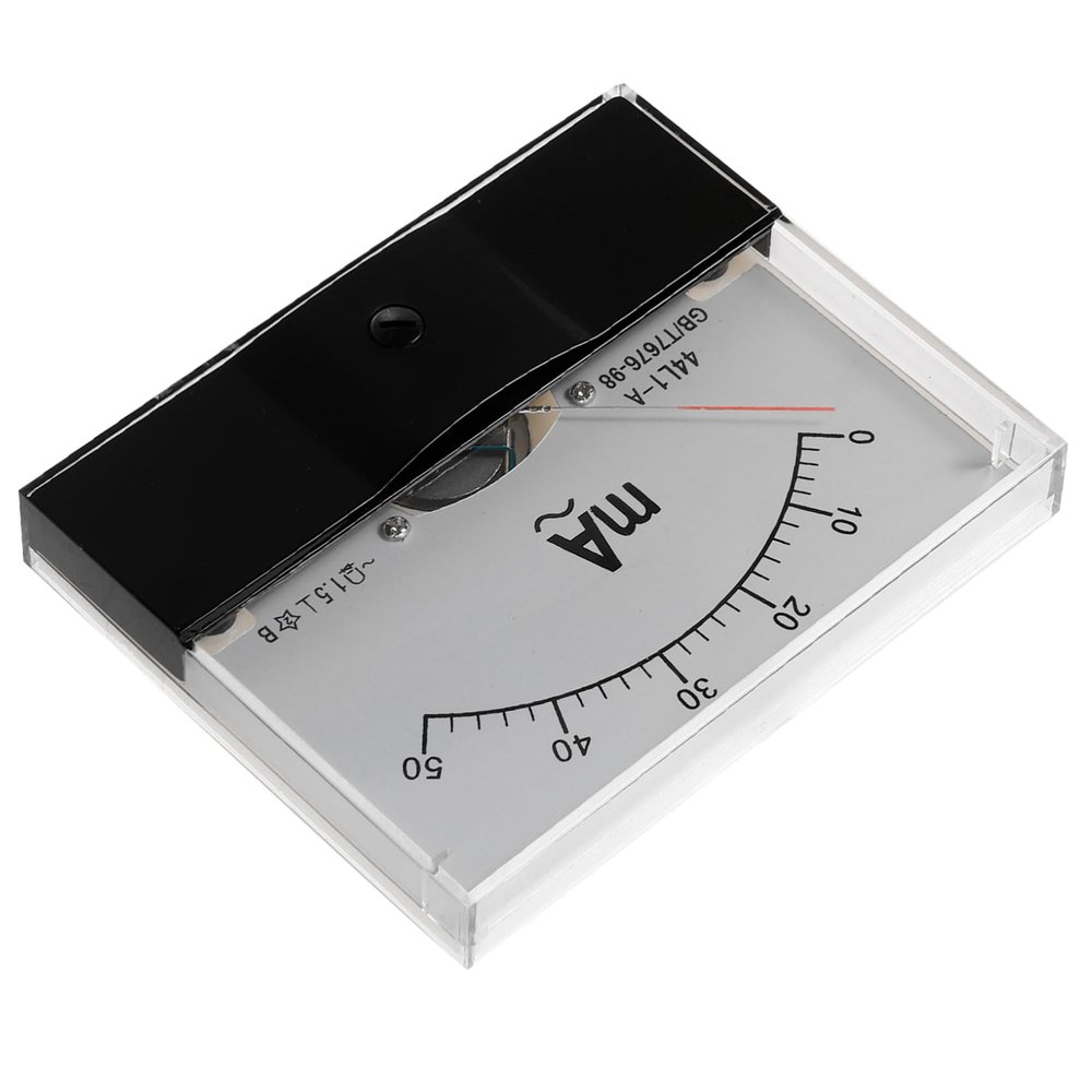 Luxshiny Professional Grade Analog Panel Dc Voltmeter Accurate Voltage Gauge for Industrial Use
