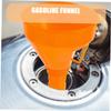 Luxshiny Oil Filter Funnel Kit 4pcs Universal Funnels for Gasoline Motor Oil Coolant Elbow Pipe Style view 3