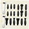 Luxshiny 2 Set Repair Tools Hail Automotive Dent Removal Dent Puller Fix Kit Paintless for Tools Dent Remover Silver view 3