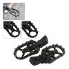 QCWLDKJRV 2019-2021 Motorcycle Rear Footrest 360 Degree Adjustable Floor Boards Rotatable FootPegs Rest(Black) view 2
