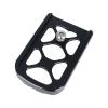 QCWLDKJRV Motorcycle Large Floor Boards Footrest Brake Pedal Pad Cover Fit for Harley Touring Electra(Black) view 3