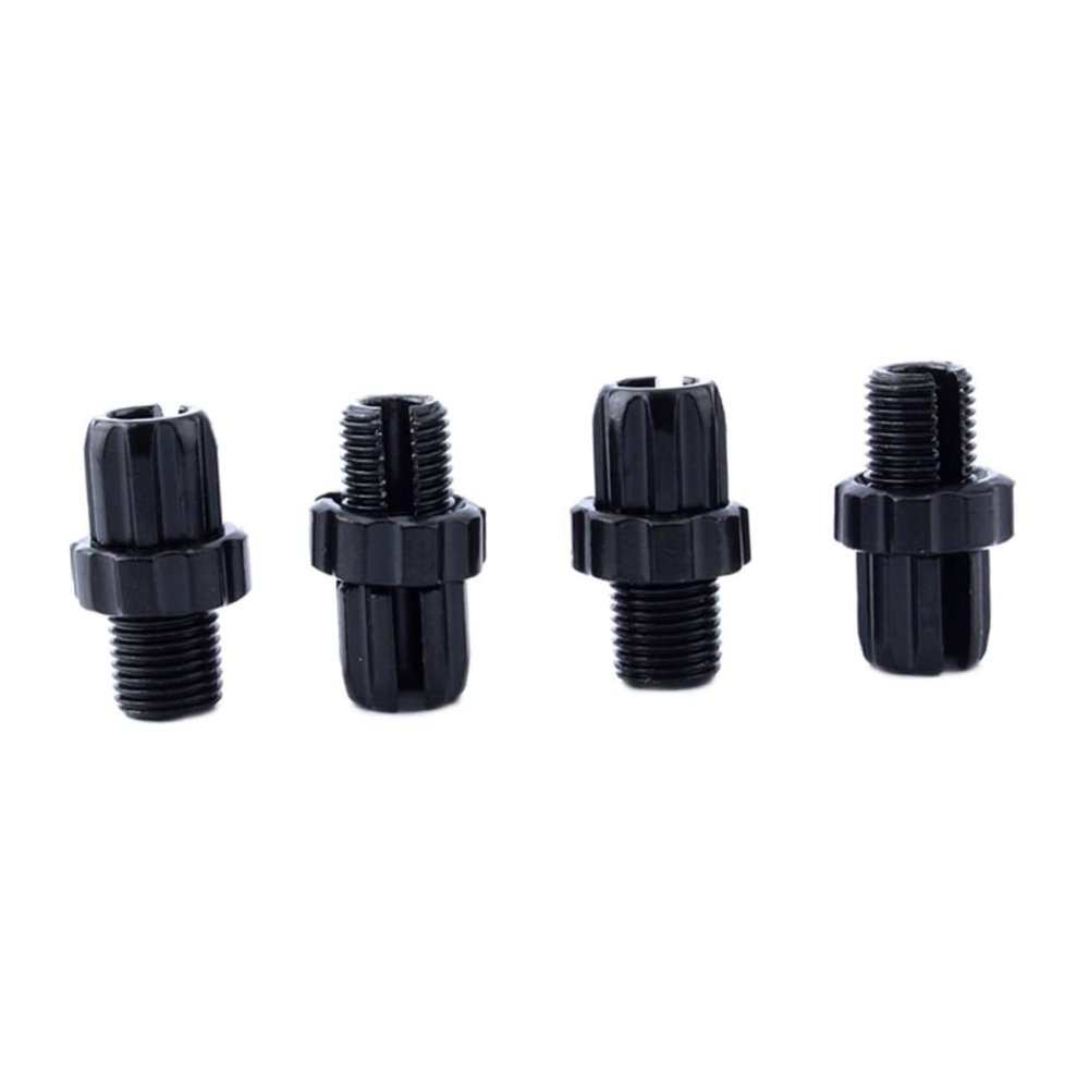 Abaodam 4pcs Aluminum Brake Cable Adjuster Screw for Bikes Black Handlebar Brake Screws Bike Accessories for Optimal Performance