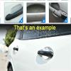 YYSMSR Car Carbon Fiber Style Outer Door Handle Cover Exterior Stickers for Nissan for Note E12 for Versa 2013~2019(Chrome 2 Button) view 3
