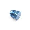 US Ship 10AN AN-10 Male Flare Plug Fitting Adapter Aluminum an Plug Blue view 2
