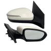 Compatible For Hyundai I20 2016 2017 Auto Accessories Electric Folding Turn Signal Heating Adjustment Mirror Rearview Mirror Assembly 8wire(1PCS left white) view 4