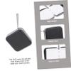 MAGICLULU Cd Storage Bag Slots Plastic Cd Case Capacity Holder Zipper DVD Organizer for Travel Home Storage view 2