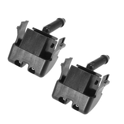 DSEAOMO Car Styling Front L+R Windshield Washer Sprayer Nozzle Jet 61668374367/61668374368 for -BMW 3 Series E46