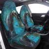 Foruidea Dolphin Sea Lion Kiss Car Seat Covers Universal 2 Pcs Auto Front Seat Cover Fit Most Cars,SUV,Sedan,Trucks view 2