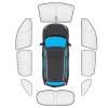 KMF 8pcs Thicken Sun Shades for Kia Sorento 2016-2020 Accessories, Custom Fit Full Car Window Covers Sunshade for Windshield Side Rear, UV Block and Blackout Privacy for Car Camping Outdoor view 1