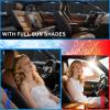 KMF 8pcs Thicken Sun Shades for Kia Sorento 2016-2020 Accessories, Custom Fit Full Car Window Covers Sunshade for Windshield Side Rear, UV Block and Blackout Privacy for Car Camping Outdoor view 3