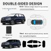 KMF 8pcs Thicken Sun Shades for Kia Sorento 2016-2020 Accessories, Custom Fit Full Car Window Covers Sunshade for Windshield Side Rear, UV Block and Blackout Privacy for Car Camping Outdoor view 4