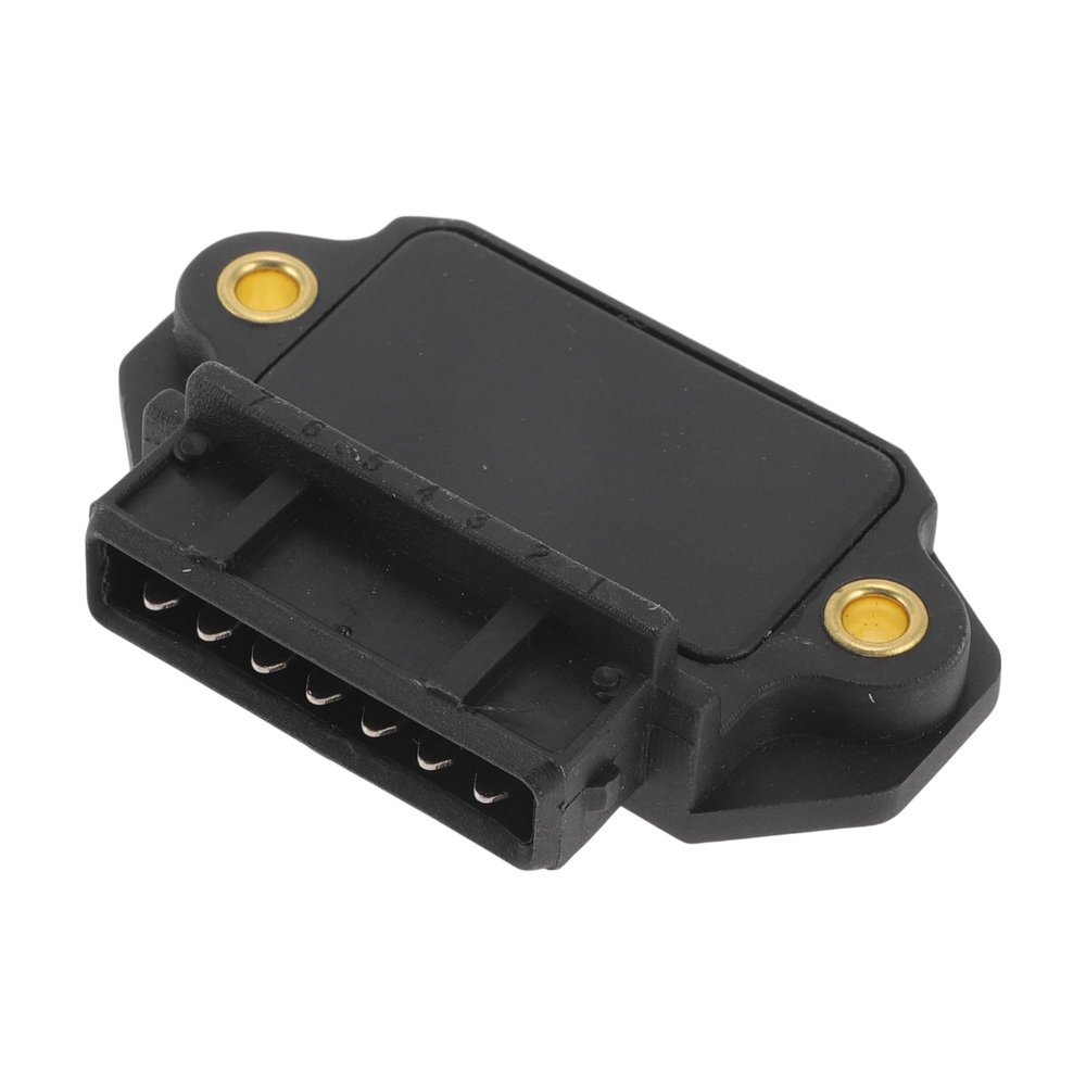 A ABSOPRO No.1208043/1208248/1208049/90187341 Ignition Module Ignition Control Module for Fiat Ducato 1982-1994 ABS Metal Black