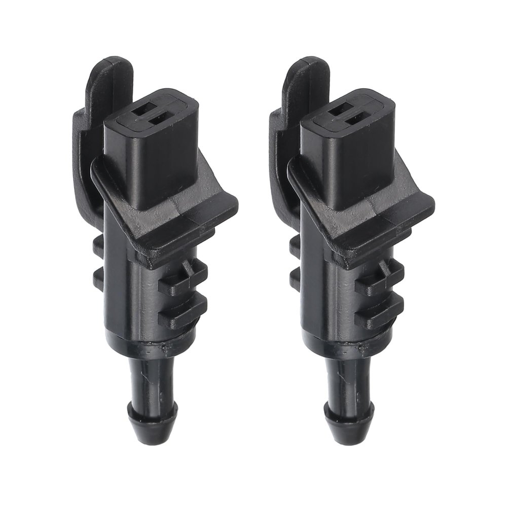 Edinstry Windshield Washer Nozzle Kit for Kia Cadenza 2014-2016 &for Hyundai Elantra Touring 2009-2012, OE# 986302L100 - Pack of 2 Black