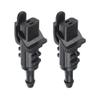 Edinstry Windshield Washer Nozzle Kit for Kia Cadenza 2014-2016 &for Hyundai Elantra Touring 2009-2012, OE# 986302L100 - Pack of 2 Black view 1