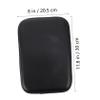 Zerodeko 1pc Pad for Car Armrest Mat Vehicle Armrest Pad Universal Covers Arm Rest Pad for Automobile Armrest Cushion for Auto Armrest Car Decoration Pad Car Armrest Cushion Black view 2