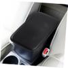 Zerodeko 1pc Pad for Car Armrest Mat Vehicle Armrest Pad Universal Covers Arm Rest Pad for Automobile Armrest Cushion for Auto Armrest Car Decoration Pad Car Armrest Cushion Black view 4
