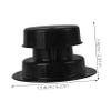 STOBAZA RV Roof Vent Cover Kit Screws Sewer Vent Cap Replacement for Camper Sturdy Plastic for RV Roof view 2