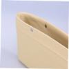Luxshiny 2-Piece Car Seat Gap Storage Bag Set Leakproof Pouch Organizer for Bills Books Phones Easy for Vehicles view 3