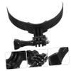 MAGICLULU Motorcycle Helmet Chin Mount Holder Camera Universal Helmet Camera Support Stand Adjustable and Sturdy for Riding and Sports view 4