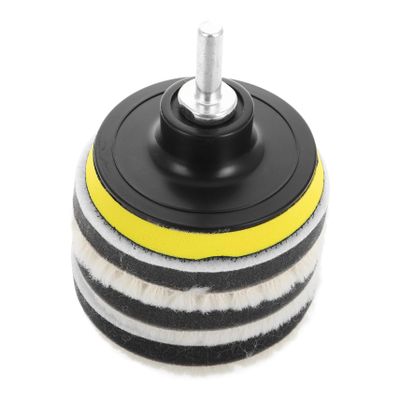 ABOOFAN -in-one Car Polishing Kit 5 Sets Wool Felt Polishing Wheel for Drill Buffing Wheel Kit Sanding Disc Pad Angle Grinder Car Pad