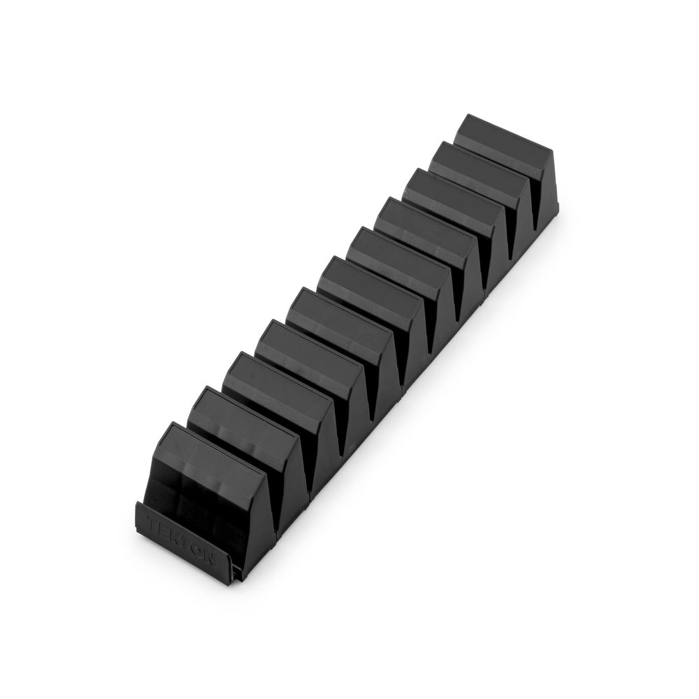 TEKTON 10-Tool Modular Driver Organizer Set (Black) | ODM91110 | Made in USA
