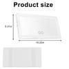 KHGUZ LED Sun Visor Vanity Mirror, Rechargeable 3 Modes 60 LEDs, White view 2