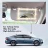 KHGUZ LED Sun Visor Vanity Mirror, Rechargeable 3 Modes 60 LEDs, White view 3