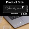 2 x You doYou Rearview Mirror Decal Water Bottle Stickers Funny Car Stickers Decals for Women Mental Health Gifts Affirmation Reminder White Tumbler Car Mirror Tumbler Sticker Cars Decor view 3