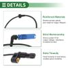 Partuto ABS Wheel Speed Sensor ABS Sensor Set No.34526752682 for BMW 325CI 2002-2006 1 Pcs Right Front view 3