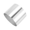 TUCKBOLD 127mm/5"OD Straight 6061 Aluminum Alloy Tube Intercooler Surface Polishing Air Intake Connection Hose Double Flat Head 100mm 3.9"(L) 1mm 0.04"(T) view 1