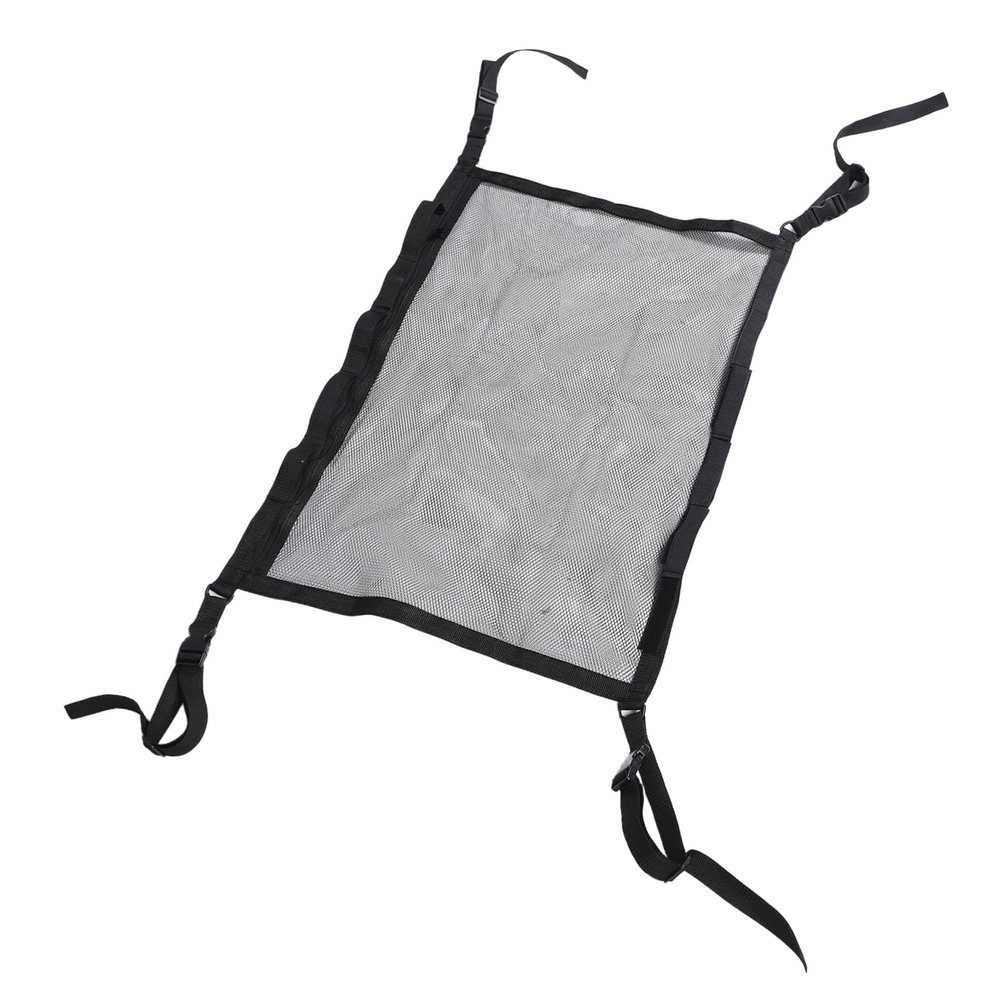 Gogogmee Car Storage Net Bag Roof Net for inside Car Fishing Rod Rack for Rv Storage Pocket