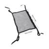 Gogogmee Car Storage Net Bag Roof Net for inside Car Fishing Rod Rack for Rv Storage Pocket view 2
