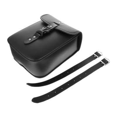 Leather Saddle Bag Motorbike Side Bag for Driving Small Tools