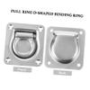 MAGICLULU 1pc Heavy Duty Galvanized d Tie Down Anchor for Truck Trailer Cargo and Boat Mount Lashing for Management and Organization view 2