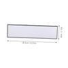 GANAZONO Rearview Mirror Wide-angle Convex -glare Design for Enhanced Driving Safety for Cars Suvs and Trucks Reflection of Backseat Conditions view 2