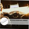 GANAZONO Rearview Mirror Wide-angle Convex -glare Design for Enhanced Driving Safety for Cars Suvs and Trucks Reflection of Backseat Conditions view 4