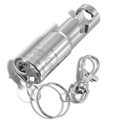 Olsa Tools 10mm Socket Bottle Opener Keychain Functional 10mm Socket Keychain and Bottle Opener for Mechanics, Car Enthusiasts, DIYers Durable Compact Design Part 1846