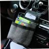 Unomor 1pc Multifunctional Car Storage Organizer Compartment Design for Car Seat Filler for Keys Phone Charger Convenient Auto Accessory Grey view 4