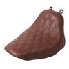 YDLMT Brown Front Driver Solo Seat Cushion Pillion Fit for Harley Softail Heritage Classic FLSTC Deluxe FLSTN EFI FLSTNI 2006-2017 view 1