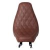 YDLMT Brown Front Driver Solo Seat Cushion Pillion Fit for Harley Softail Heritage Classic FLSTC Deluxe FLSTN EFI FLSTNI 2006-2017 view 2