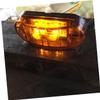 Vaguelly 4Pcs LED Marker Lights for Trucks Amber and Red Side Indicator Lights Easy Installation for Campers and Trailers view 3